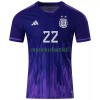 Maillot de Supporter Argentine L. MARTINEZ 22 Extérieur Coupe du Monde 2022 Pour Homme